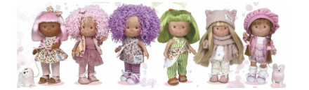 Les Poupées LITTLE PIPPA de Nines d'Onil